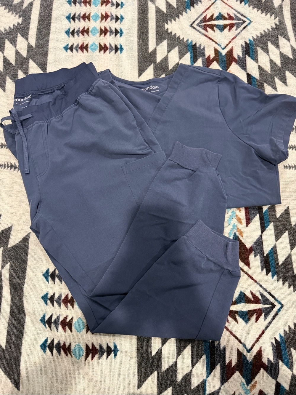 Women's Mandala Scrub Set